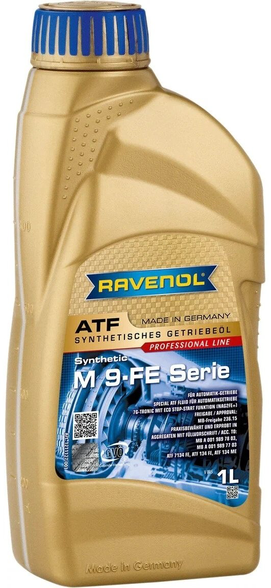 Масло синтетическое RAVENOL M 9-FE Serie 1 л купить,NaN