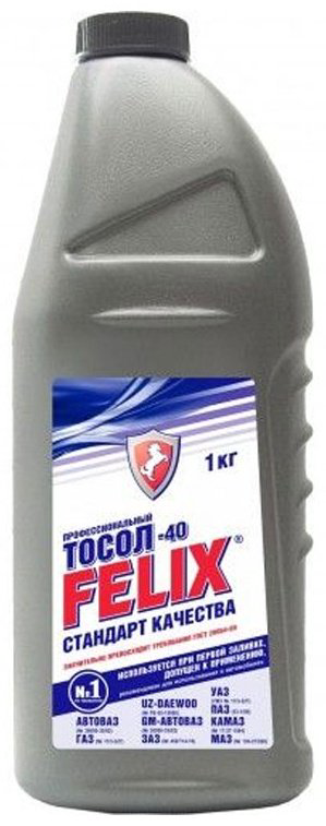 Антифриз Felix Тосол синий (голубой) G-11 1 л