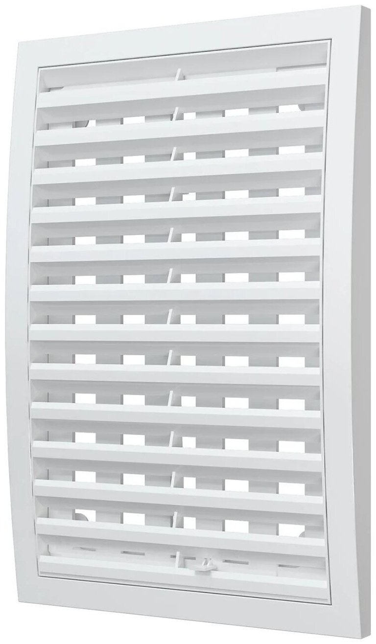 Решетка вентиляционная Эра 300х200х23 мм, пластик