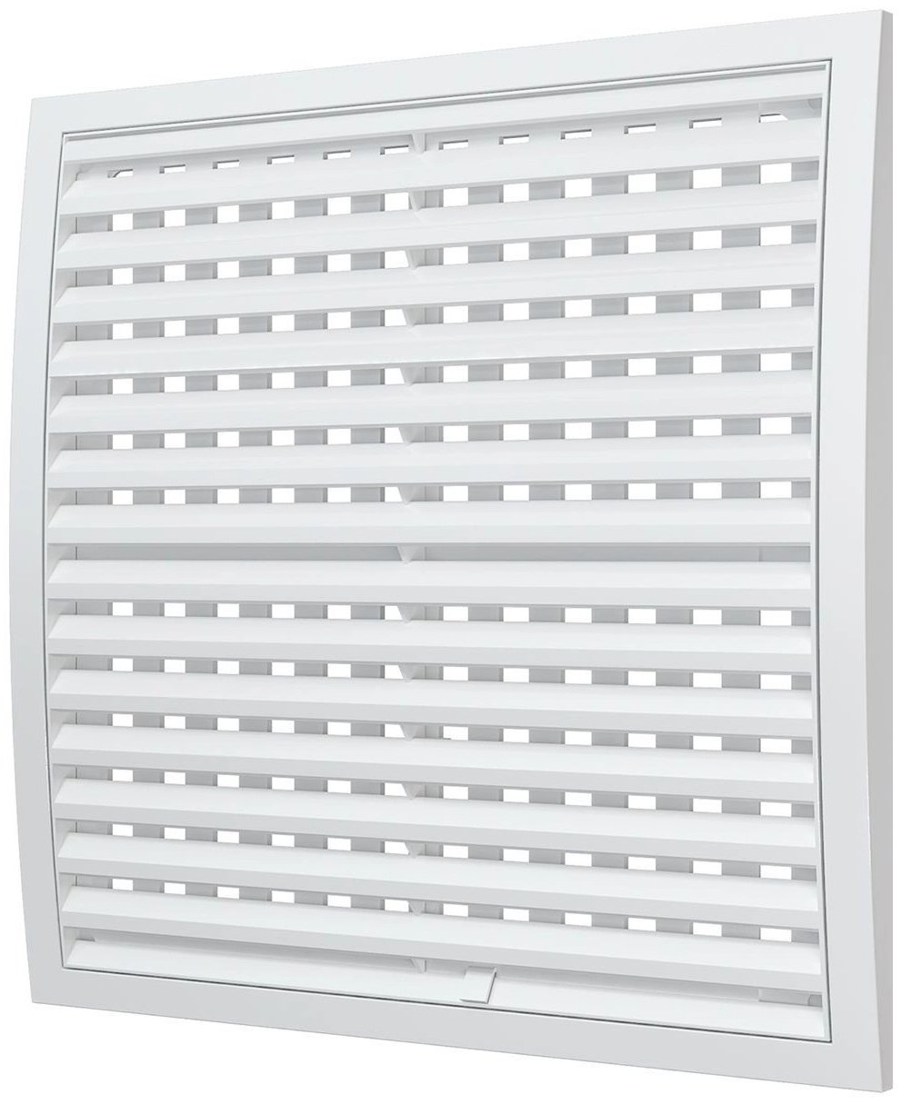 Решетка вентиляционная Эра 350х350х22 мм, пластик