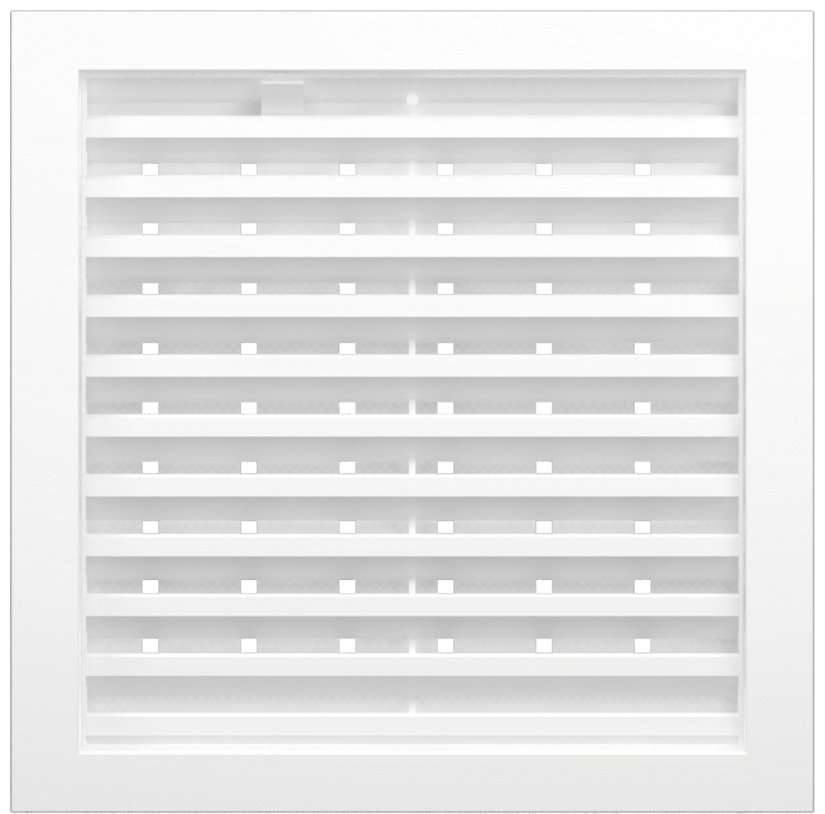 Решетка вентиляционная Эра 350х350х22 мм, пластик