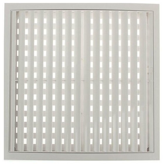Решетка вентиляционная Эра 350х350х22 мм, пластик