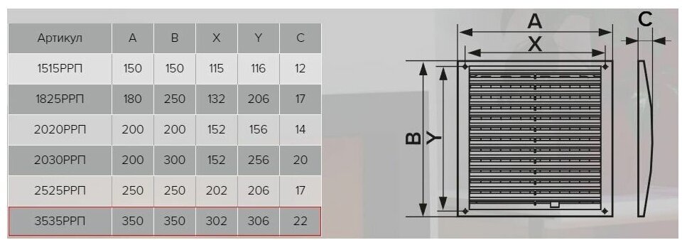 Решетка вентиляционная Эра 350х350х22 мм, пластик купить,function inputValueFn(){if((0,signal2.mK)(node),node.value===REQUIRED_UNSET_VALUE)throw new root_effect_scheduler.buA(-950,null);return node.value}
