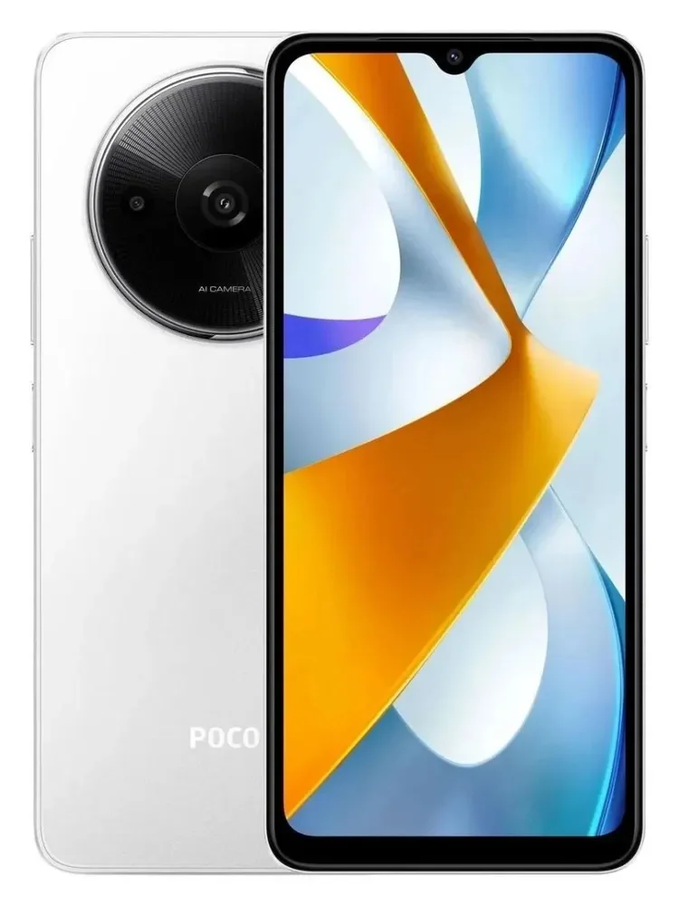 Смартфон Poco C61 3/64Gb White