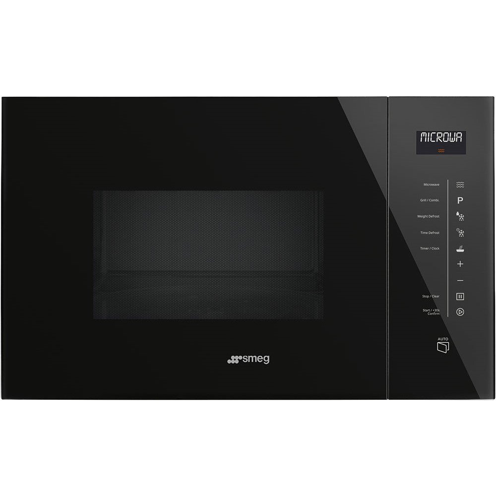 Встраиваемая микроволновая печь Smeg FMI125N черная