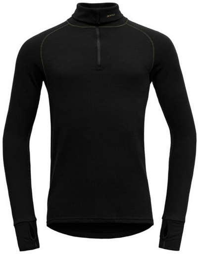 Майка мужская с длинным рукавом Devold Expedition 155240A-950A 235 Zip Neck XLL Black