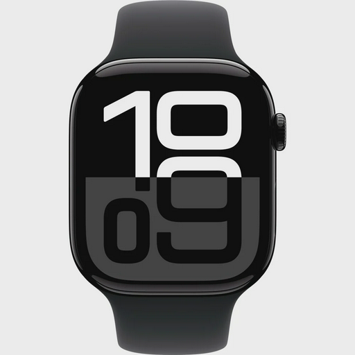 Смарт-часы Apple Watch Series 10 GPS 46mm MWWQ3 Jet Black Aluminium Black Sport Band M/L