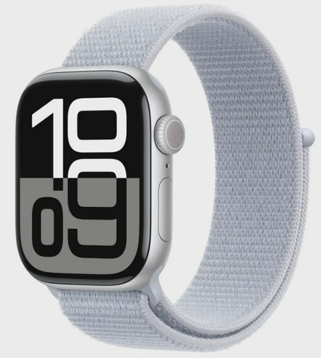 Смарт-часы Apple Watch Series 10 GPS 42mm MWWD3 Silver Aluminium Blue Cloud Sport Loop