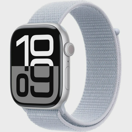 Смарт-часы Apple Watch Series 10 GPS 46mm MWWN3 Silver Aluminium Blue Cloud Sport Loop