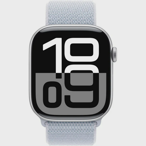 Смарт-часы Apple Watch Series 10 GPS 46mm MWWN3 Silver Aluminium Blue Cloud Sport Loop