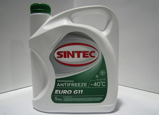 Антифриз SINTEC Euro зеленый G-11 5 л
