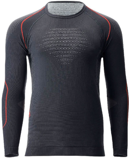 Термобелье-лонгслив мужской Uyn Evolutyon Comfort U100263-G974 L-XL Charcoal White Red