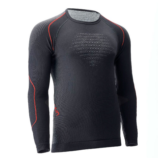 Термобелье-лонгслив мужской Uyn Evolutyon Comfort U100263-G974 L-XL Charcoal White Red купить,0