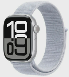 Смарт-часы Apple Watch Series 10 GPS 42mm MWWD3 Silver Aluminium Blue Cloud Sport Loop