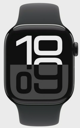 Смарт-часы Apple Watch Series 10 GPS 42mm MWWE3 Jet Black Aluminium Black Sport Band S/M