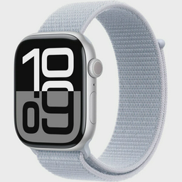 Смарт-часы Apple Watch Series 10 GPS 46mm MWWN3 Silver Aluminium Blue Cloud Sport Loop