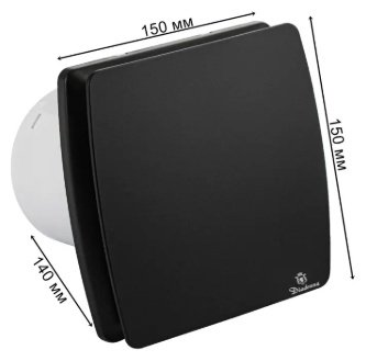 Вытяжной вентилятор Diadonna осевой D100 мм 1200Вт, D01-BL10