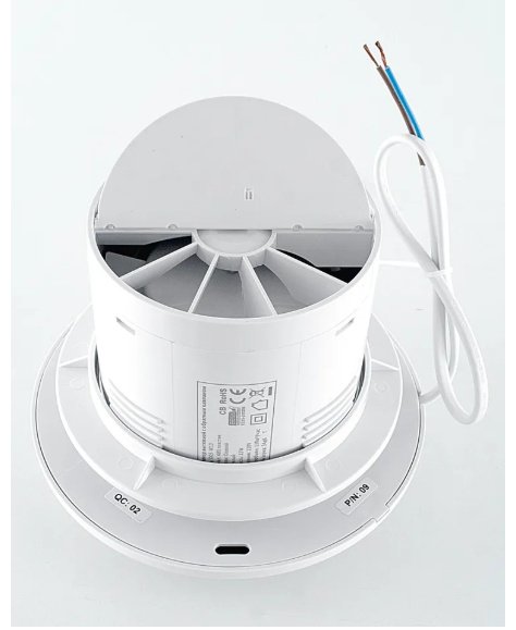 Вытяжной вентилятор Diadonna осевой D100 мм 1200Вт, D05-W10