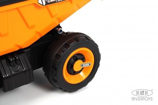 Каталка River Toys K001PX оранжевый