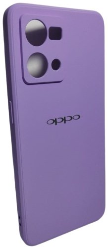 Чехол Для OPPO Reno 7 сиреневый купить,646