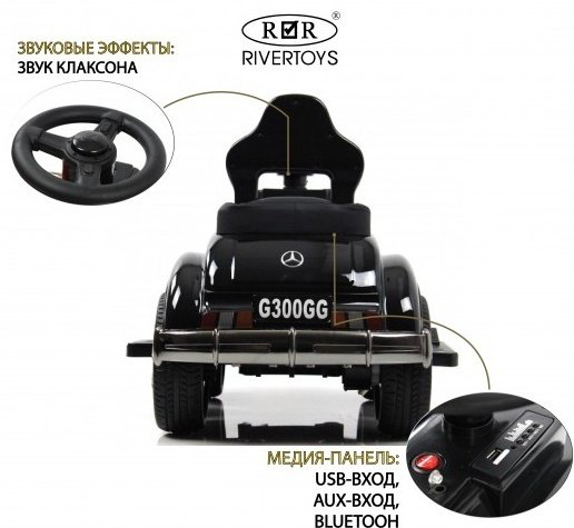 Каталка River Toys G300GG-D черный купить,NaN