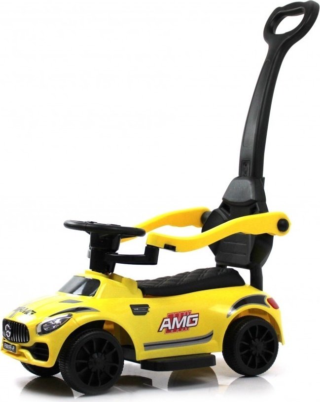 Каталка River Toys F001FF-P желтый купить,NaN