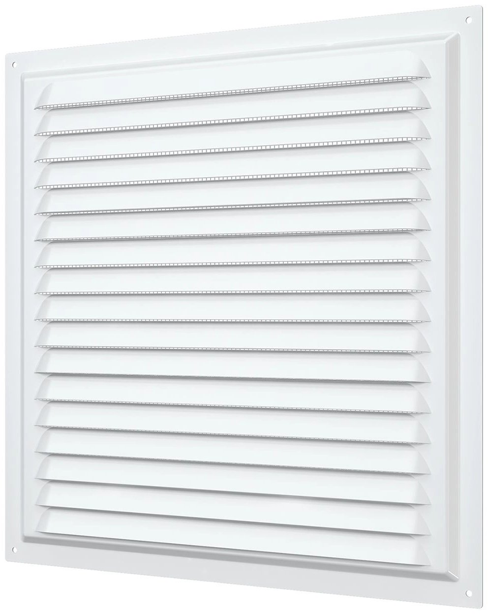 Решетка вентиляционная Эра 300х300х13 мм, сталь с покрытием полимерной эмалью