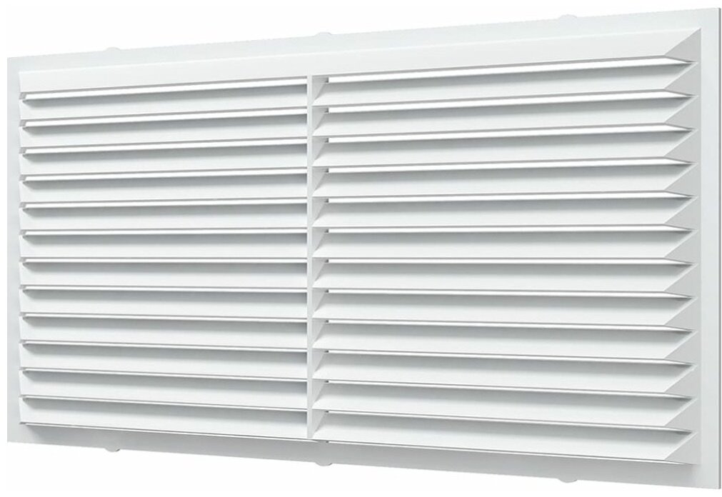 Решетка вентиляционная Эра 113х217х85 мм, пластик