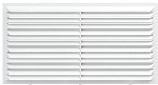 Решетка вентиляционная Эра 113х217х85 мм, пластик