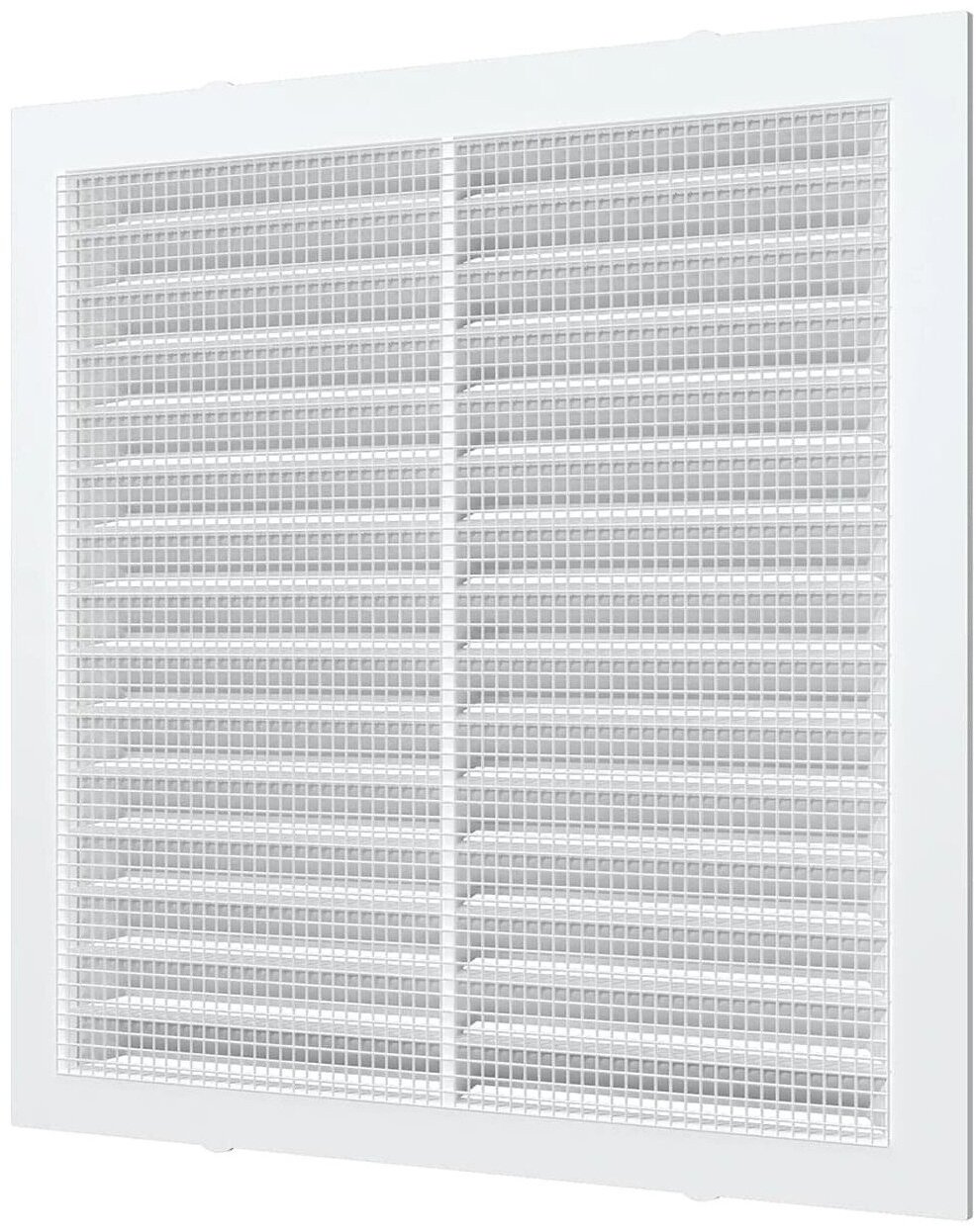 Решетка вентиляционная Эра 138х138х8.5 мм, пластик