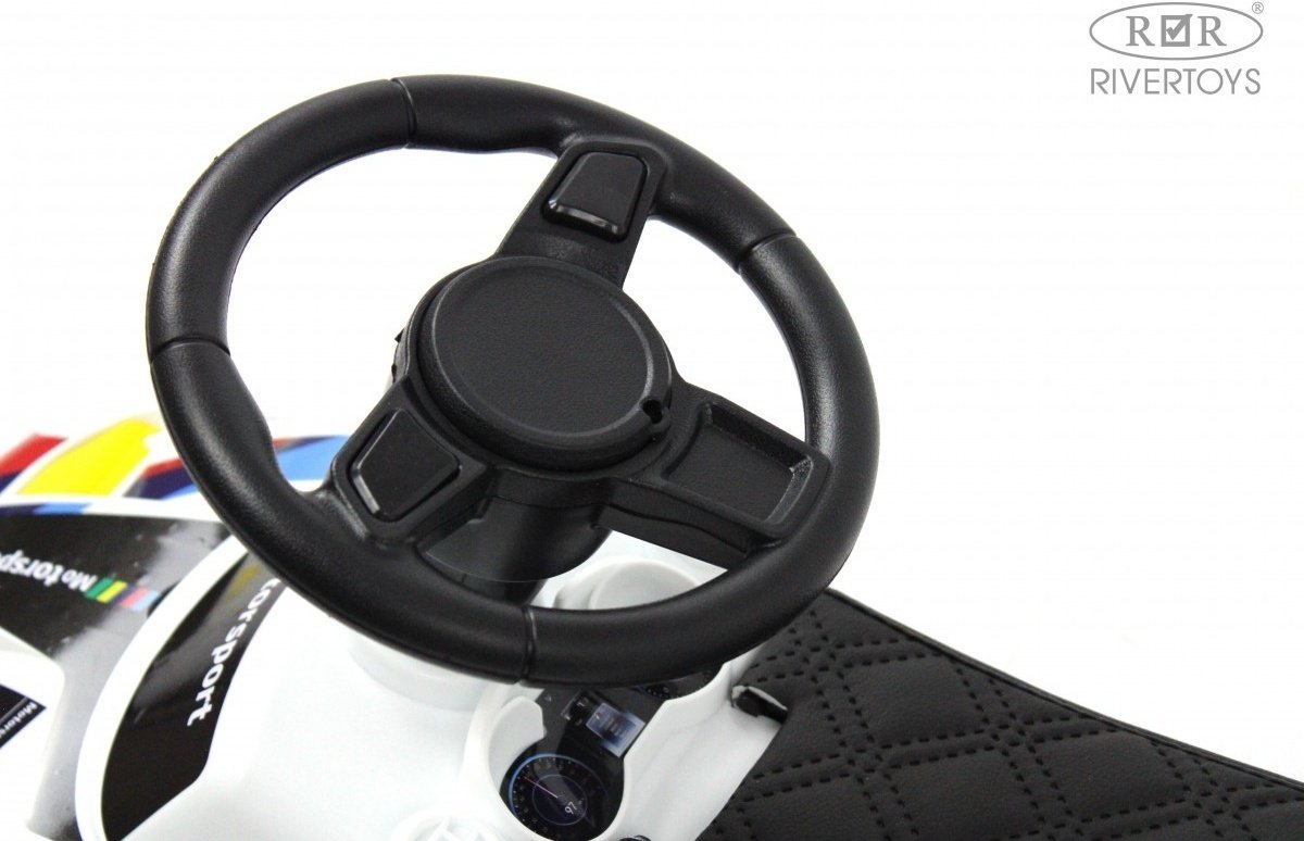 Каталка River Toys F003FF белый