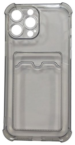 Чехол Smart Case для Apple iPhone 13 Pro Max темно-прозрачный купить,670