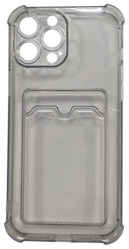 Чехол Smart Case для Apple iPhone 13 Pro Max темно-прозрачный купить,670