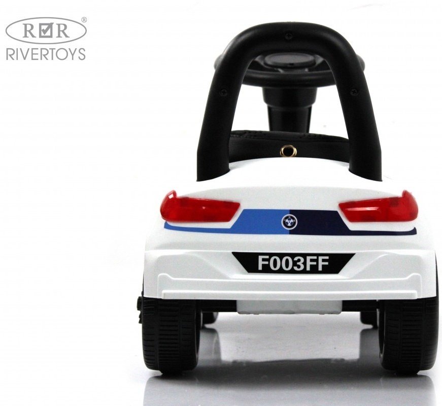 Каталка River Toys F003FF белый