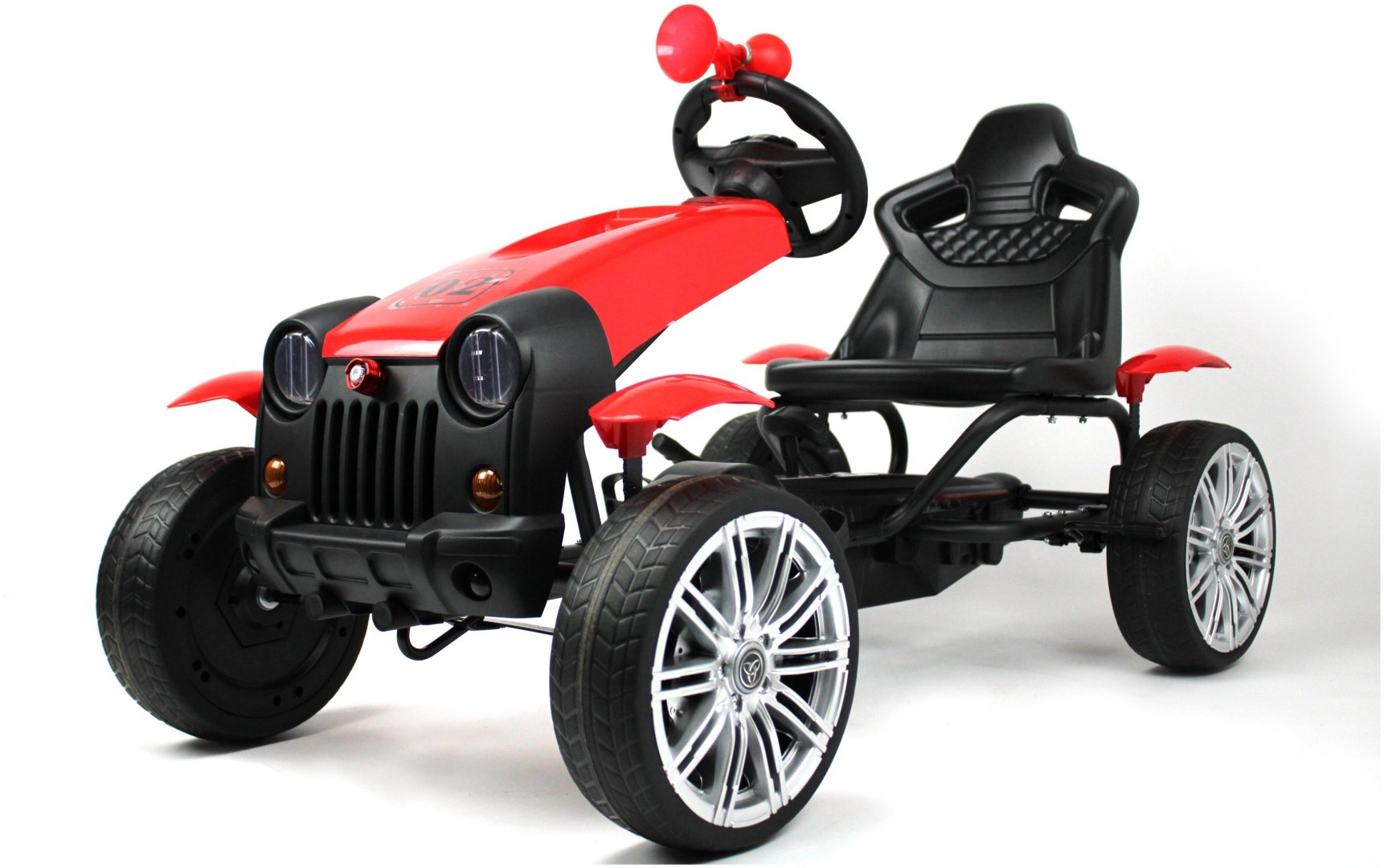 Веломобиль RiverToys C222CC красный