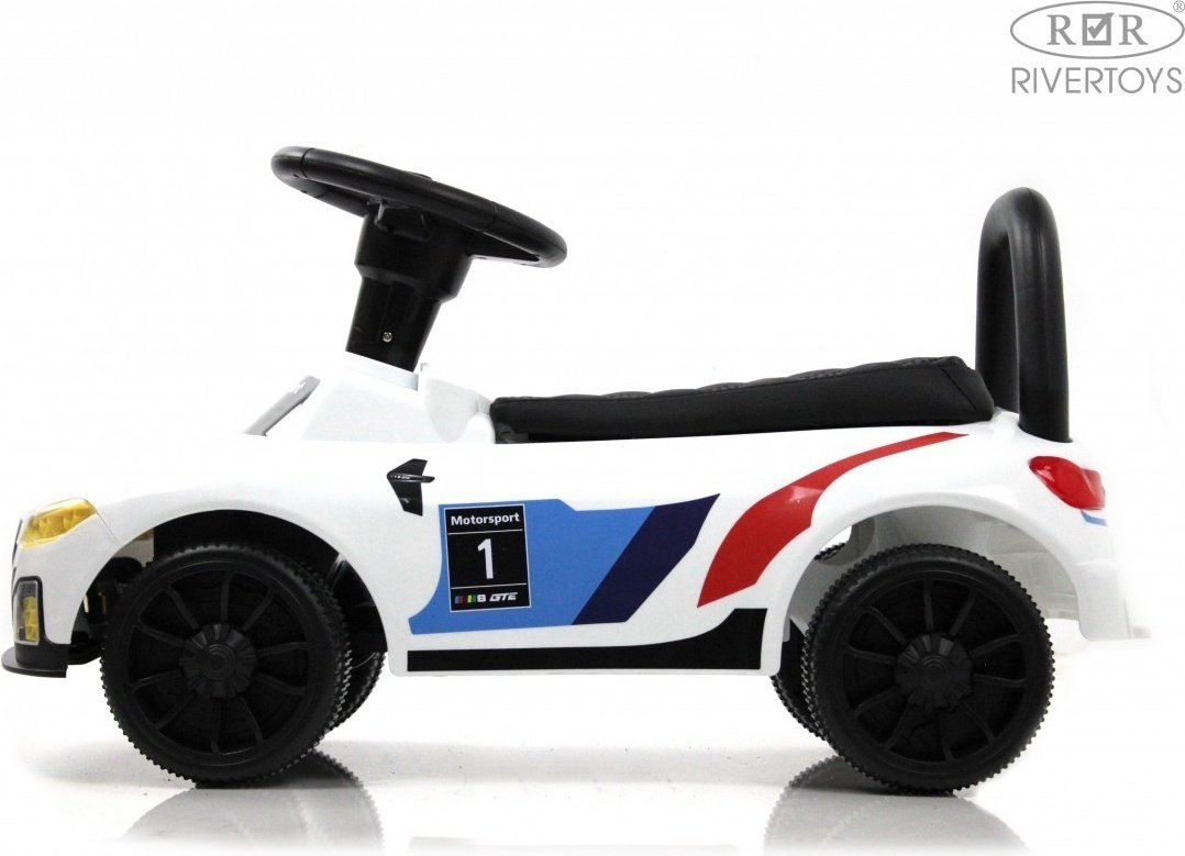 Каталка River Toys F003FF белый