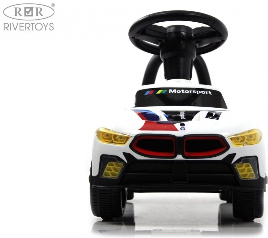 Каталка River Toys F003FF белый купить,NaN