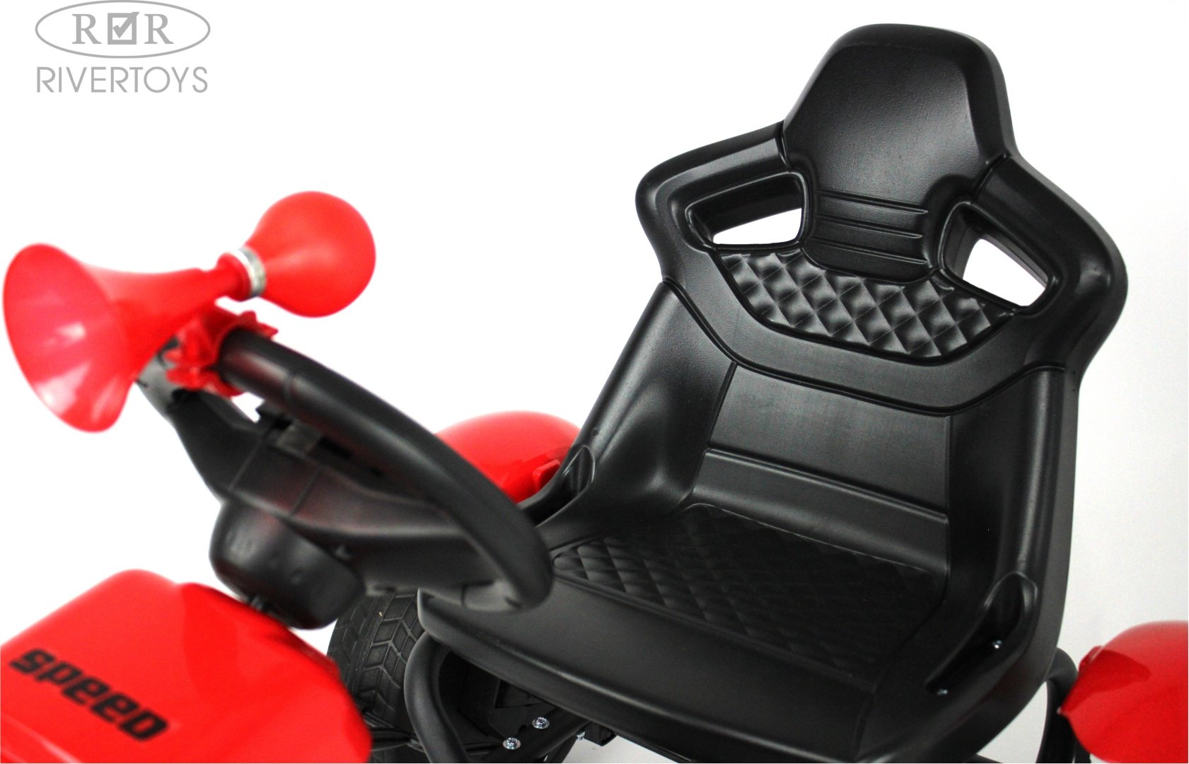 Веломобиль RiverToys C222CC красный купить,NaN