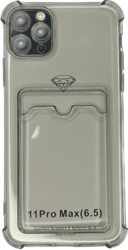 Чехол G-Case для Apple iPhone 11 Pro Max темно-прозрачный купить,670