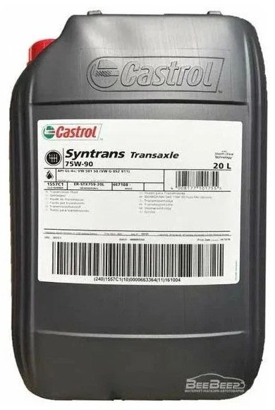 Масло синтетическое Castrol Transmax Manual Transaxle 20 л купить,NaN