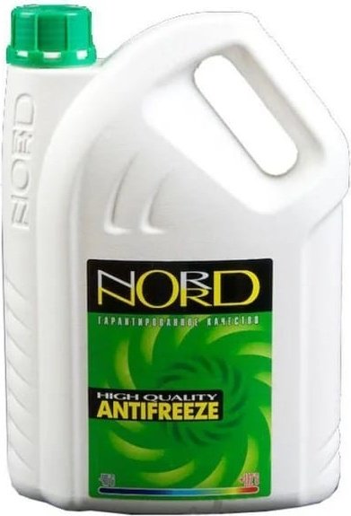 Антифриз NORD Green зеленый G-12&#43; 5 л