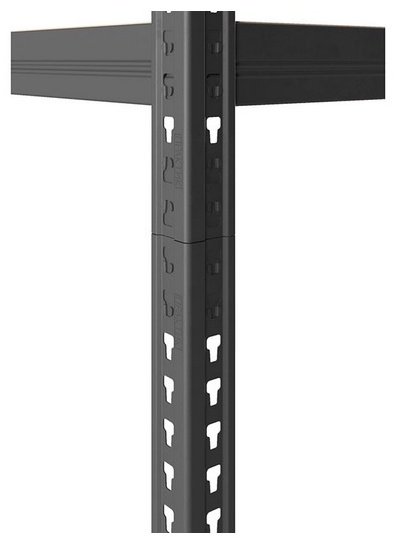 Стеллаж Промет 180KD ДВП, металл, 120x40x180.3, бежевый купить,57800