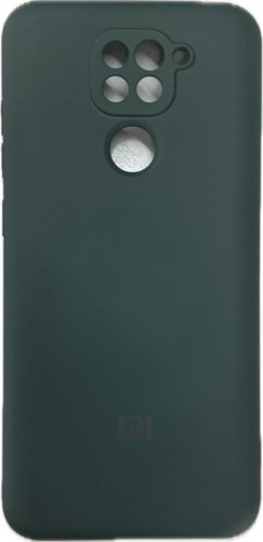 Чехол Для Xiaomi Redmi Note 9 темно-зеленый купить,699