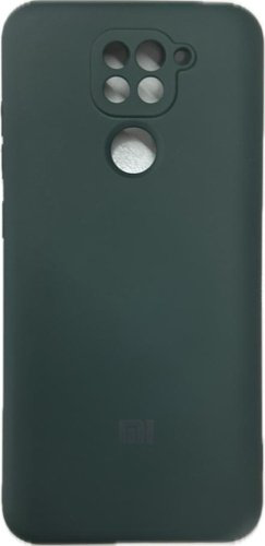 Чехол Для Xiaomi Redmi Note 9 темно-зеленый купить,699