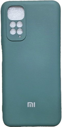 Чехол Для Xiaomi Redmi Note 11 темно-зеленый купить,880