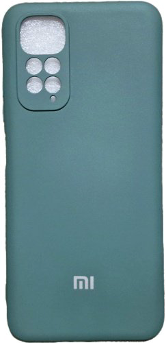 Чехол Для Xiaomi Redmi Note 11 темно-зеленый купить,880