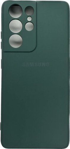 Чехол Для Samsung Galaxy S21 Ultra темно-зеленый купить,884