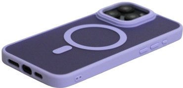 Чехол Для Apple iPhone 15 Pro Max сиреневый купить,1252