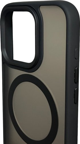 Чехол Для Apple iPhone 15 Pro темно-прозрачный - ForteMarket Чехол Для Apple iPhone 15 Pro темно-прозрачный купить,970
