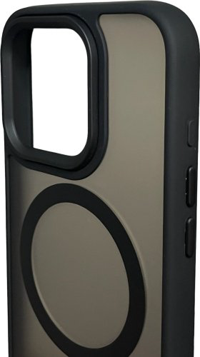 Чехол Для Apple iPhone 15 Pro темно-прозрачный - ForteMarket Чехол Для Apple iPhone 15 Pro темно-прозрачный купить,970